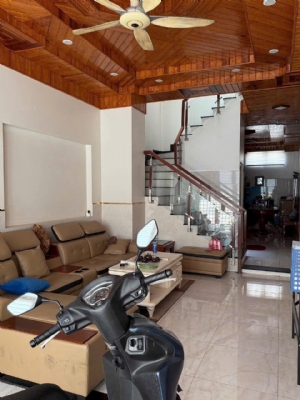 bán nhà trường thọ thủ đức đường xe hơi quay đầu 