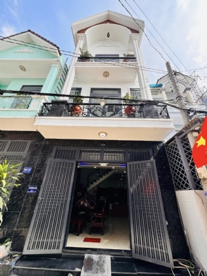 Nhà mặt tiền đường thông ngay Vườn Lài Nối dài vào 50m Q12 