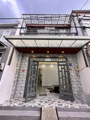 Nhà trệt lầu Thạnh Lộc 49/ ngắn Q12, đường oto 6m 