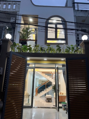 Căn nhà phố mới siêu đẹp hẻm nhựa 5m phường Tân Chánh Hiệp Quận 12